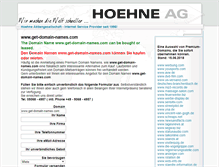 Tablet Screenshot of get-domain-names.com